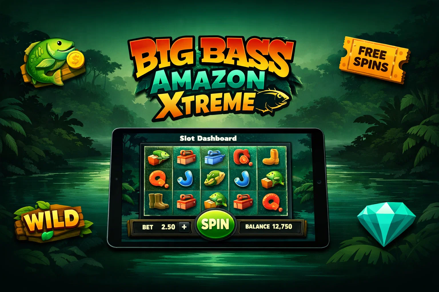 Big Bass Amazon Xtreme Hero