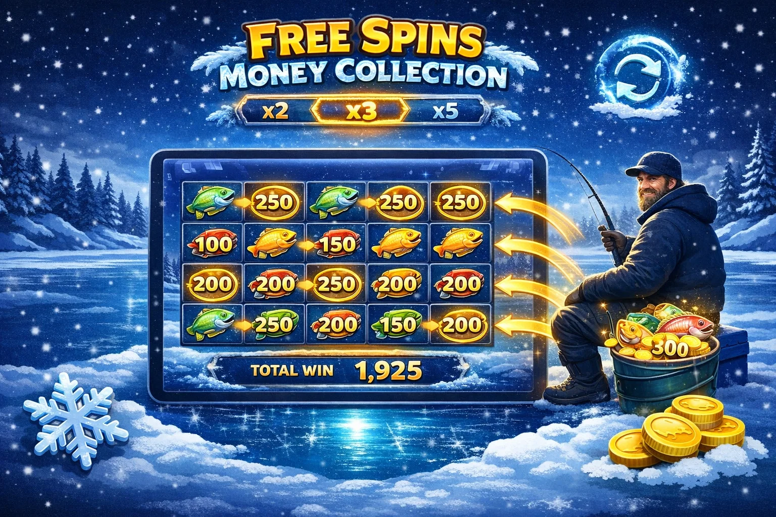 Big Bass Blizzard bonus