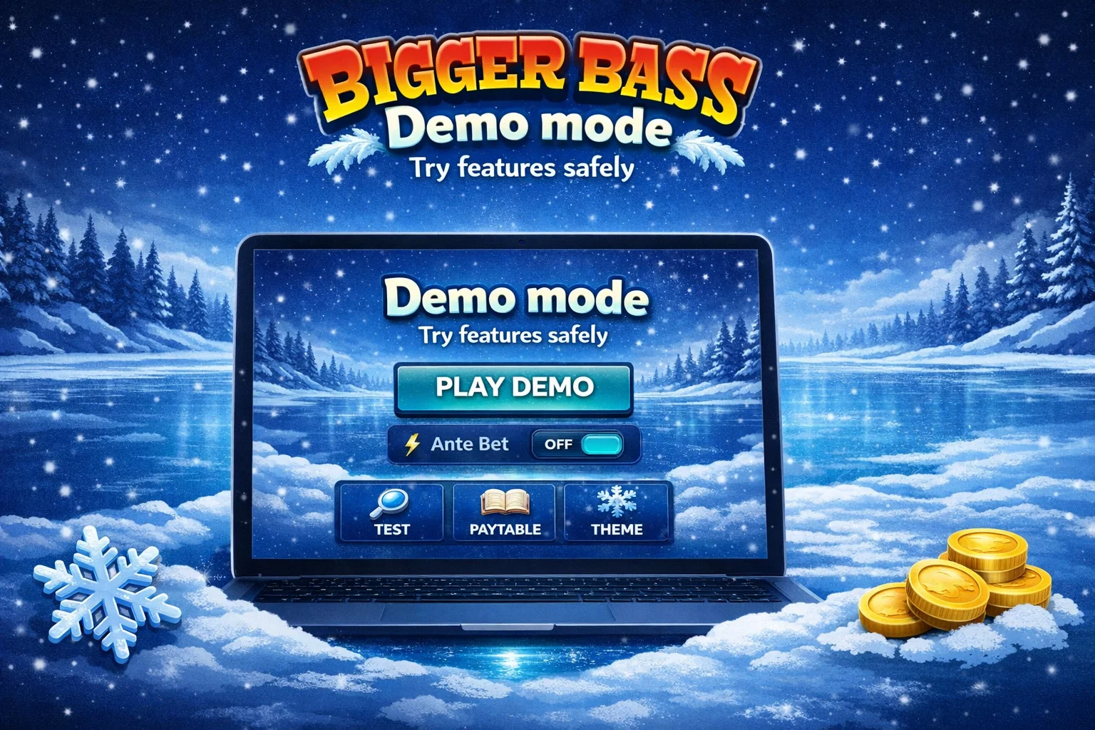 Big Bass Blizzard demo