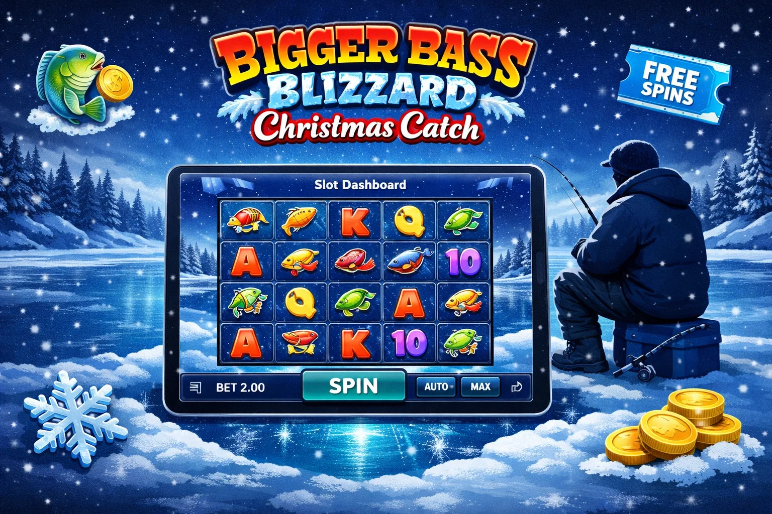 Big Bass Blizzard hero