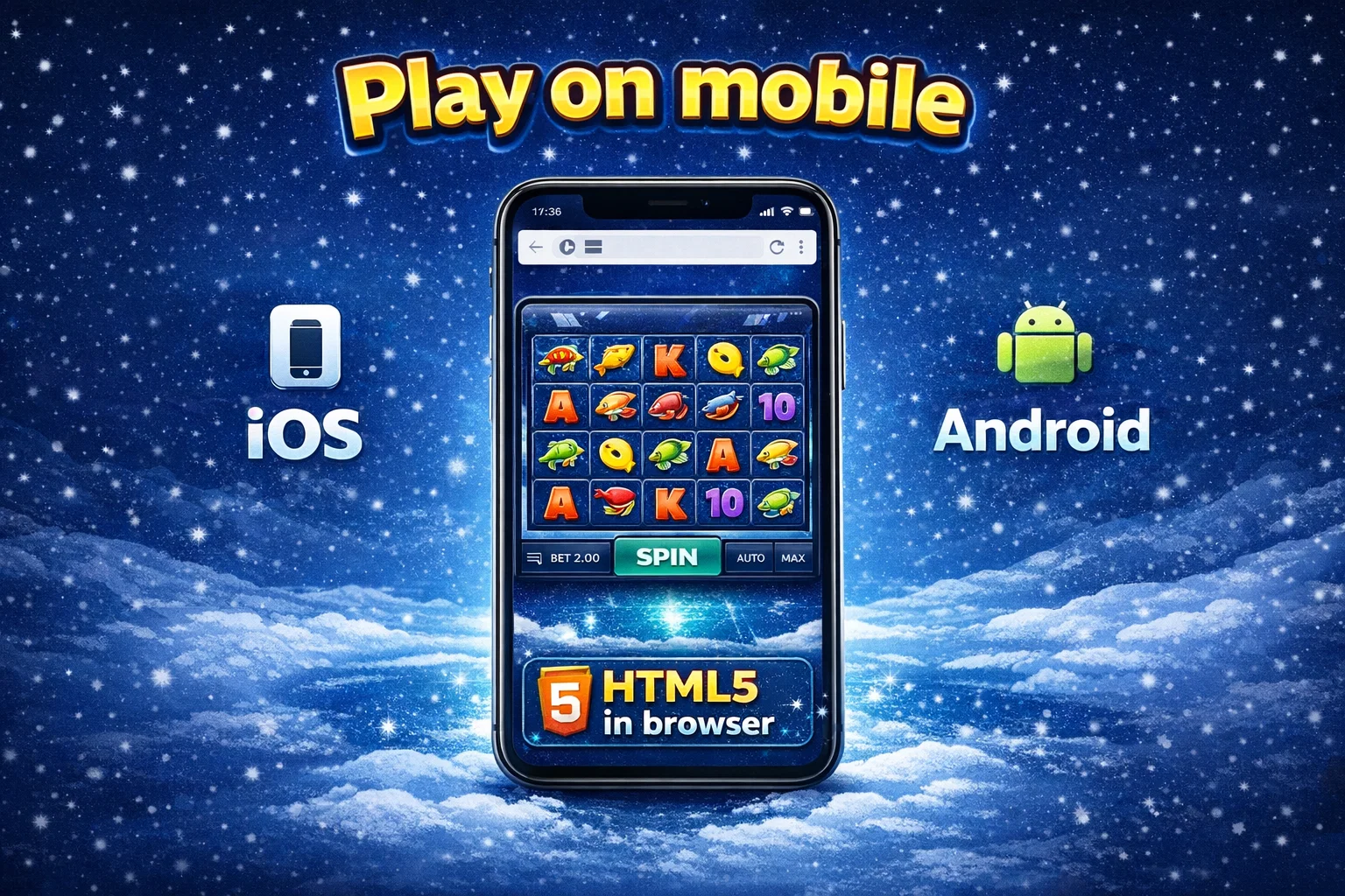 Big Bass Blizzard mobile