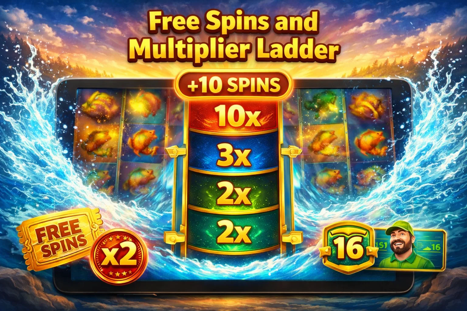 Big Bass Bonanza 1000 bonus ladder