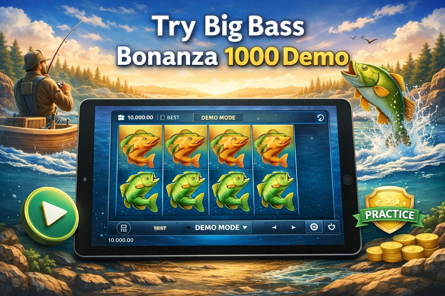 Big Bass Bonanza 1000 demo mode