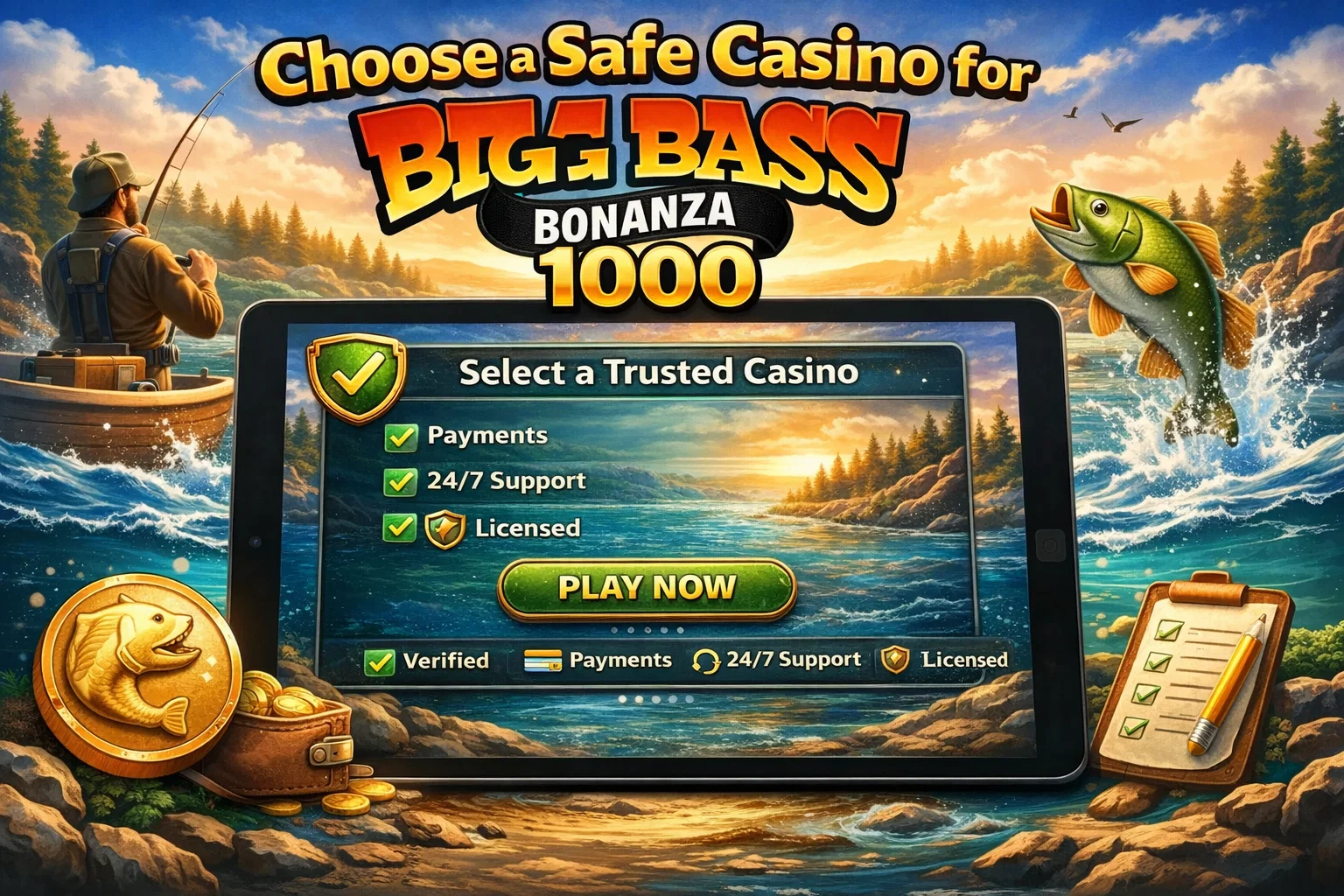 Big Bass Bonanza 1000 safe casino