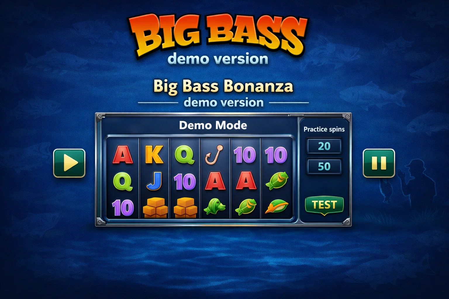 Big Bass Bonanza demo