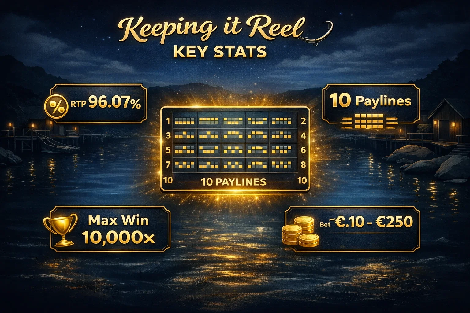 Big Bass Bonanza Key Stats