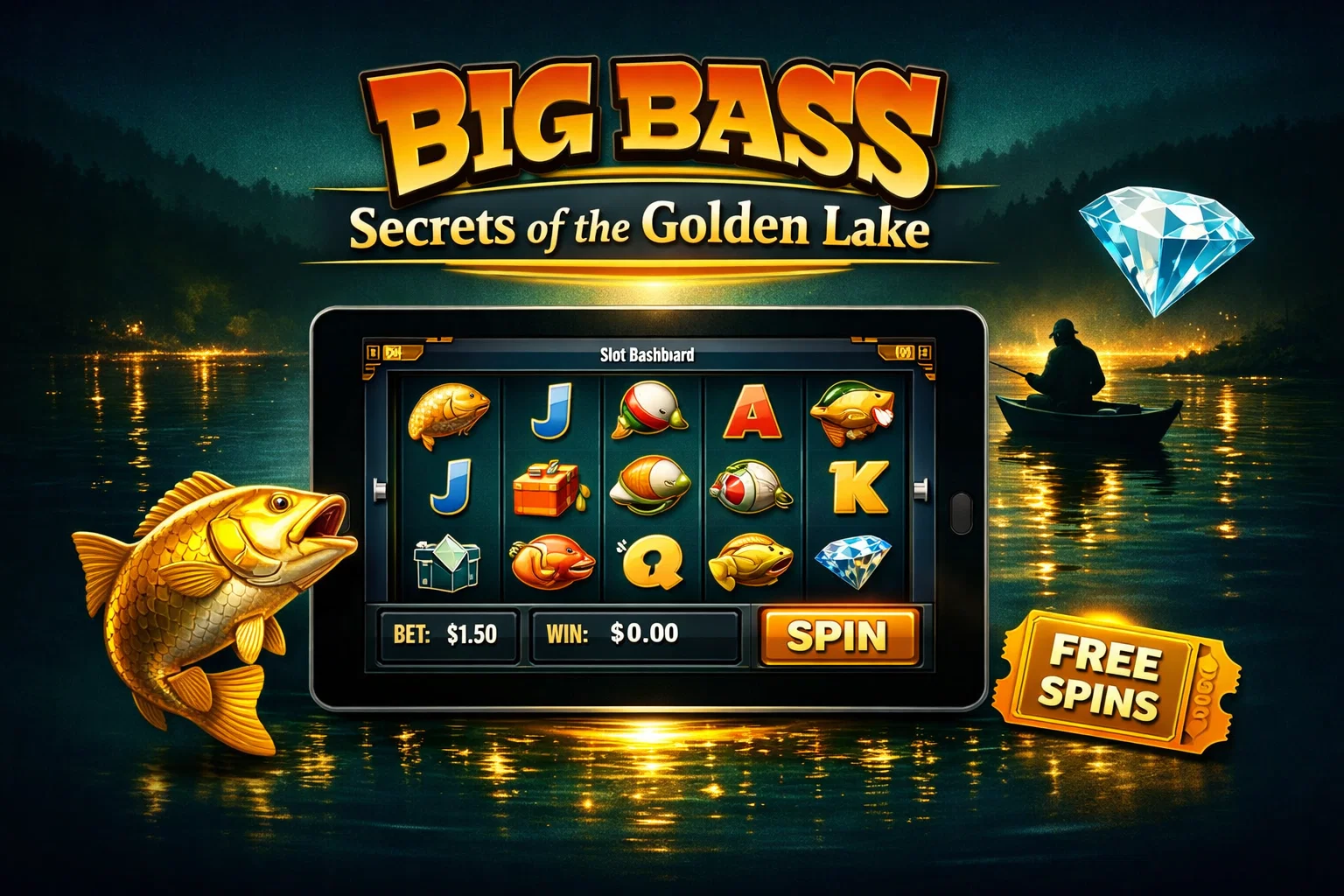 Big Bass Golden Lake