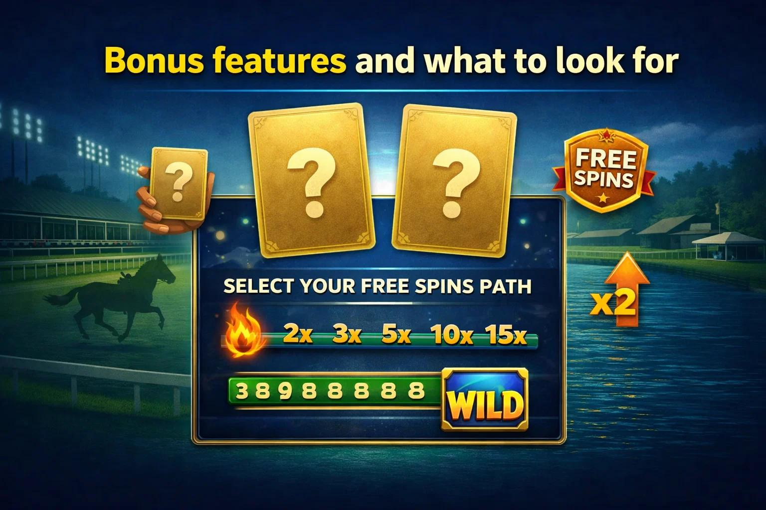 Big Bass Return to the Races bonus features