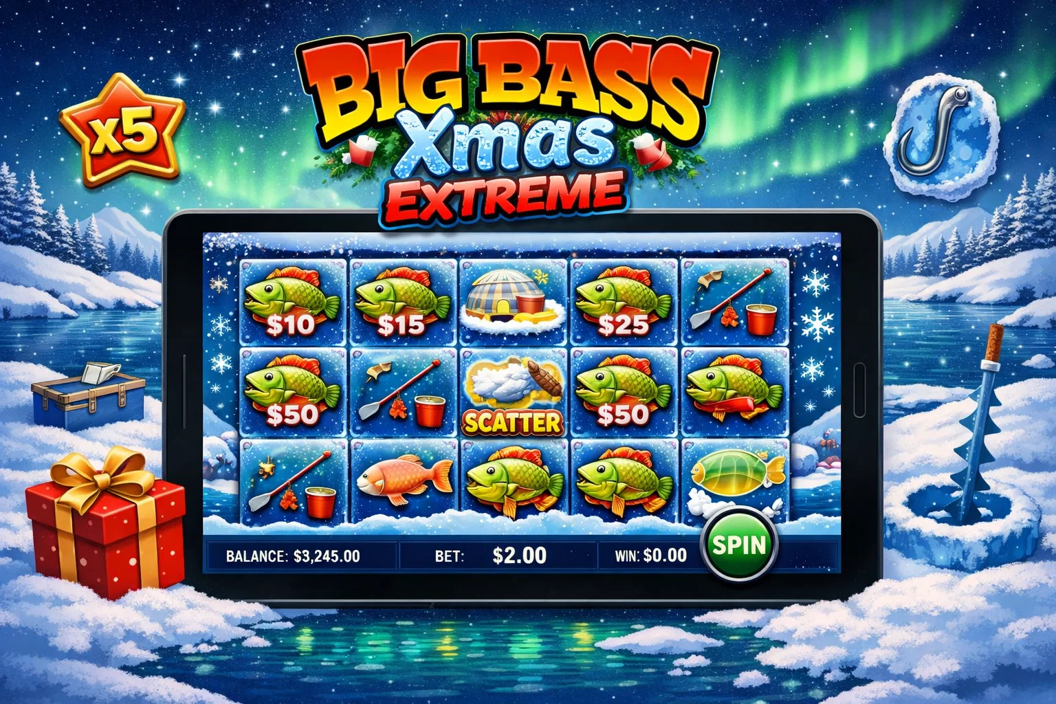 Big Bass Xmas Extreme overview