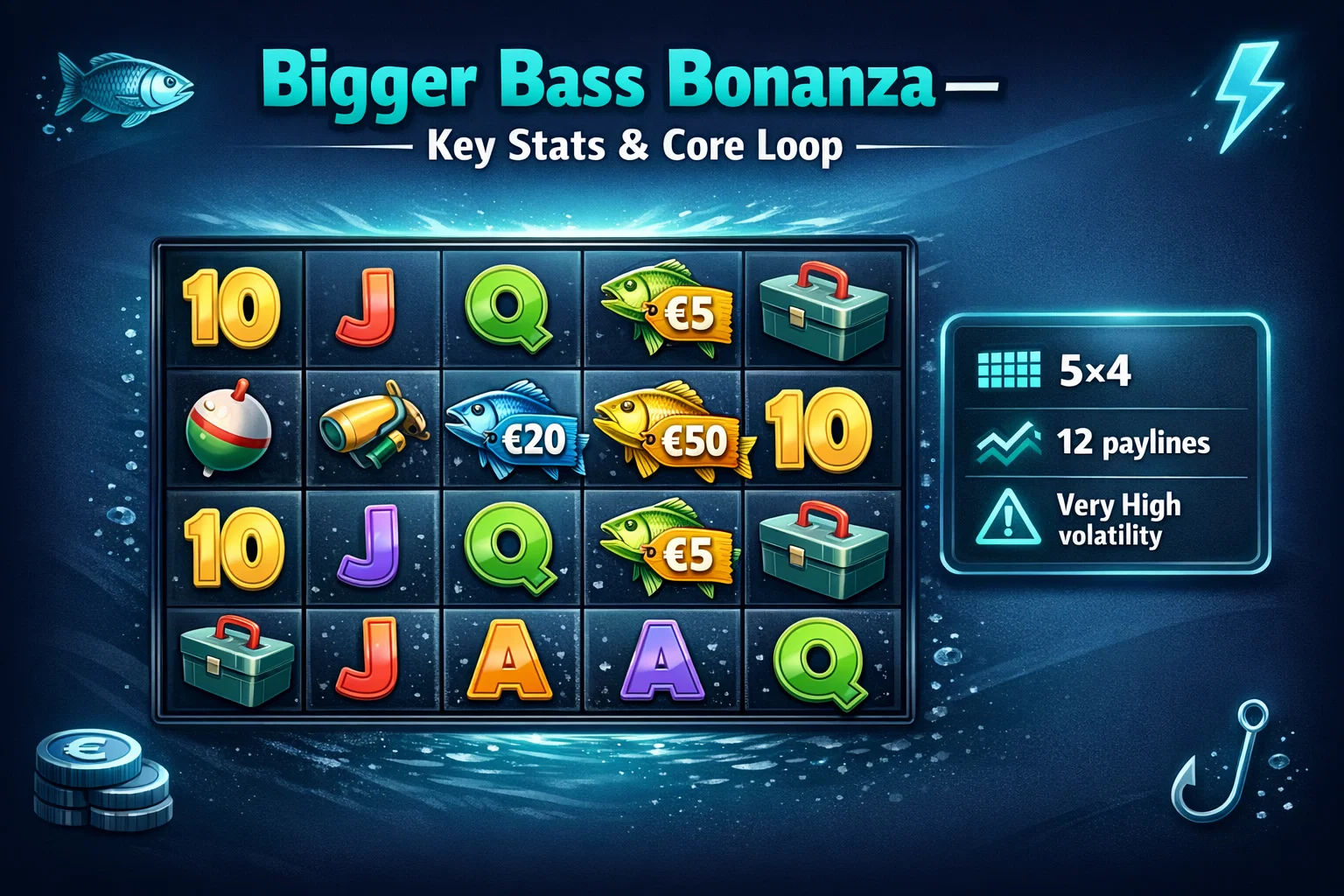 Bigger Bass Bonanza key stats